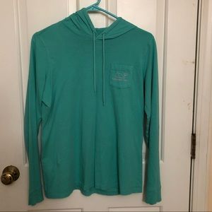 Vineyard Vines Mint & Pink Hoodie